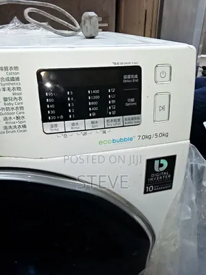 Exuk Samsung 2in1washer Dryer, Air Wash,Wifi, Inveter, A+