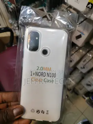 Worfox Back Cover for Oneplus Nord N100(Transparent, Camera