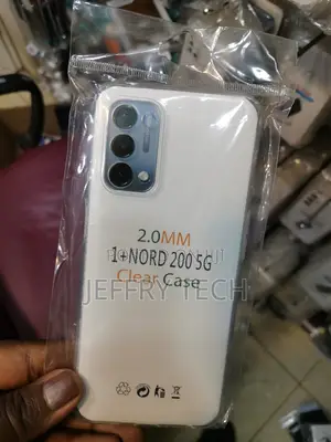 Littro Back Cover for Oneplus Nord 200 5g (Transparent