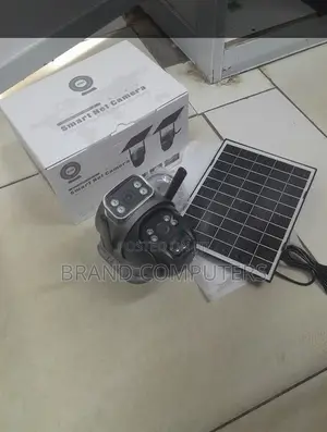 V380 Pro Wifi Camera With Solar Double Lens PTZ Camera
