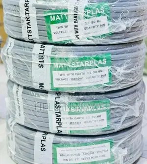 1.0mm Mattstarplass Cable With Earth
