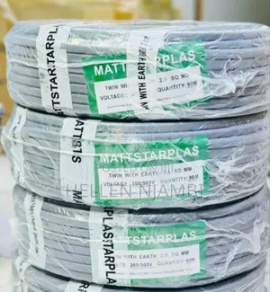 1.5mm Twin Cable With Earth Wire
