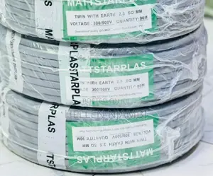 2.5mm Twin Cable With Earth