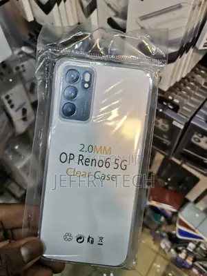 Luxury Shield Back Cover for Oppo Reno 6 5g (Transparent,