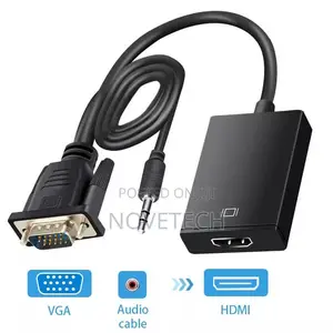 Vga to Hdmi Converter 1080p Hd Adapter With Audio Cable