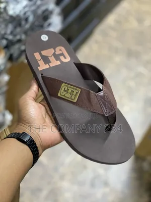 Quality Designer Rubber Sole Open Slide Sandal