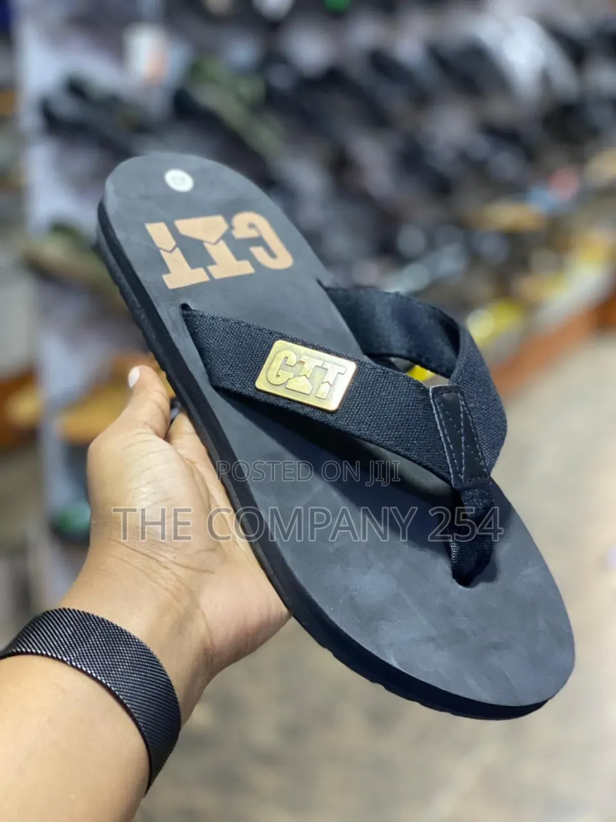 Quality Designer Rubber Sole Open Slide Sandal