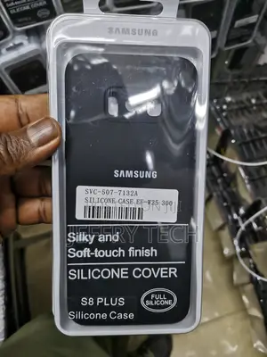 Oakxco for Samsung Galaxy S8+ Liquid Silicone Soft Rubber
