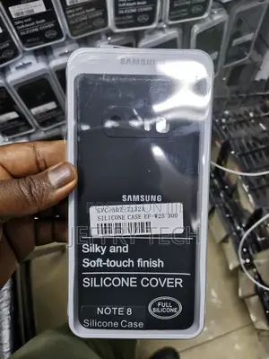 Ztofera Samsung Galaxy S8 Liquid Silicone Case -Black