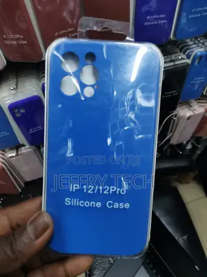Andate iPhone 12/12 Pro Case, Soft Liquid Silicone Rubber