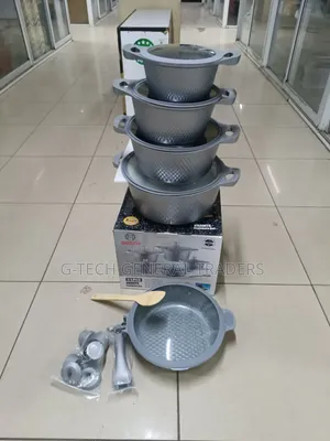 Bosch 11pc Cookware With Silicone Lid Covers