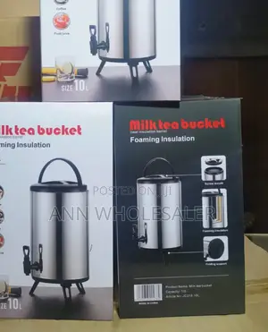 Good Working Milk Tea Bucket / 10 Litres