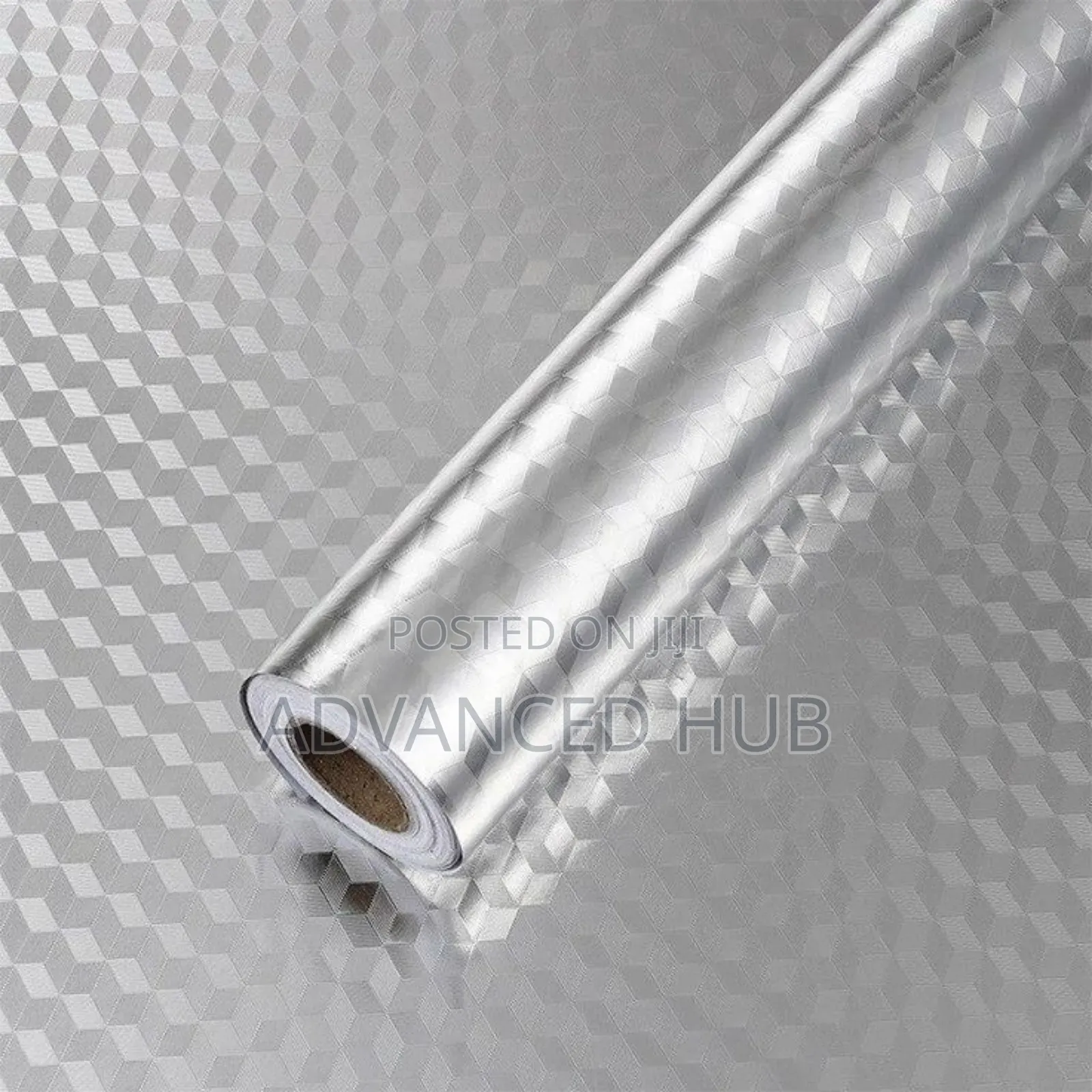 Silver Aluminium Foil Kitchen Table Top Runner Sticker