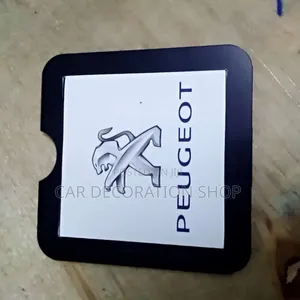Peugeot Cars Black Digital Insurance Paper Holder