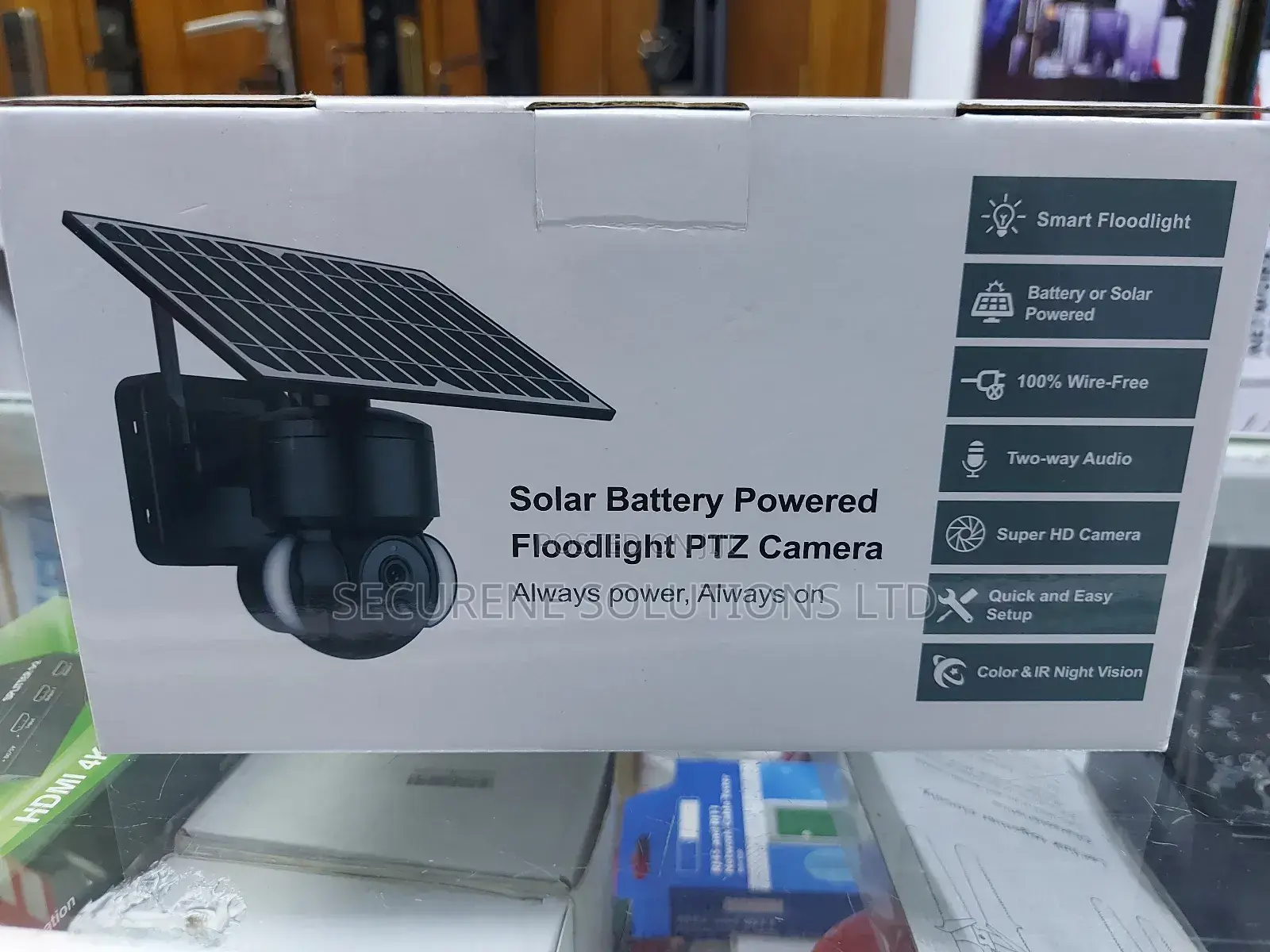 St-518-3m-Wifi Solar Battery Powered PTZ