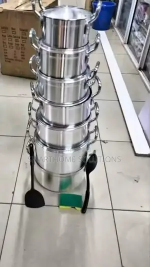 Pots/Tornado Tc 14 Pieces Stainless Steel Cooking Pot