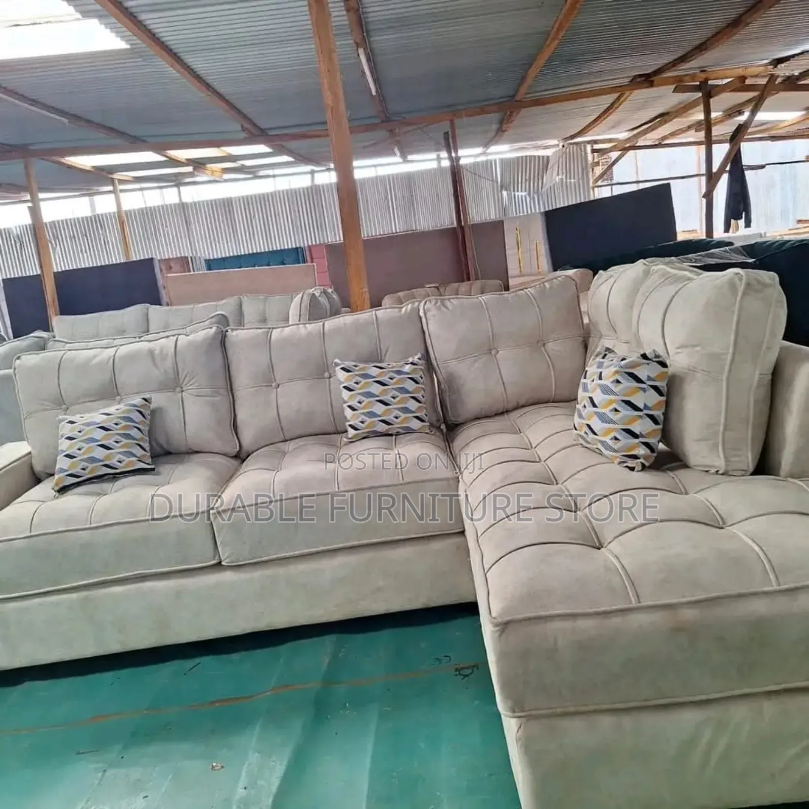 Quality  L Shape Beige