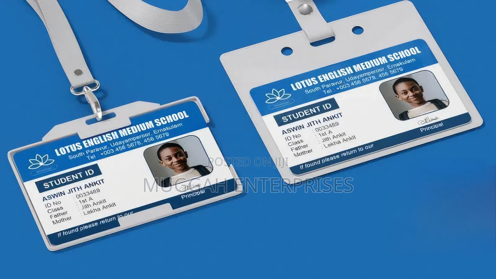 Uv Plastic Student Id Cards Job Card Printing