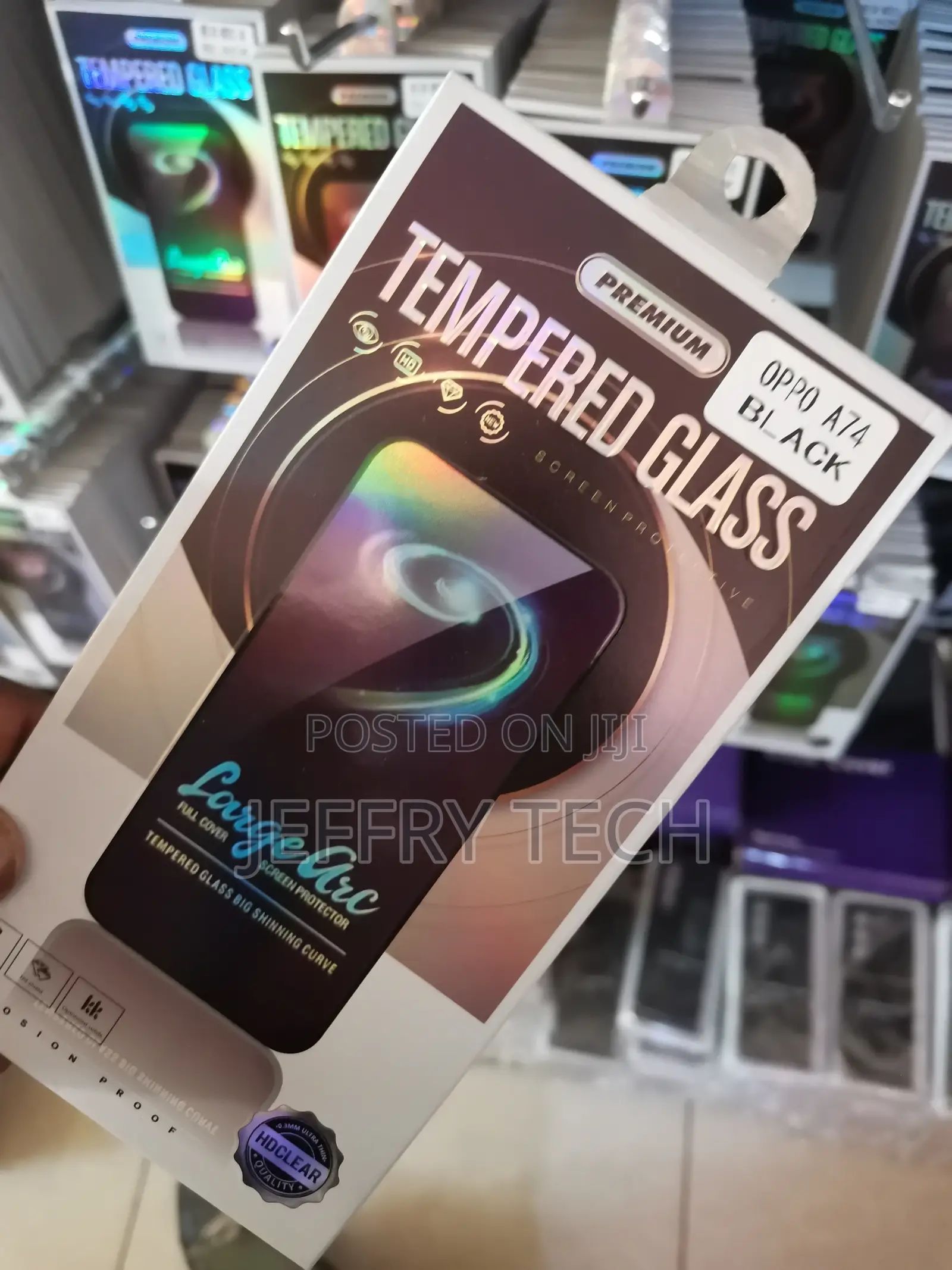 Bizzboxx Smooth Feel Privacy Screen Protector for Oppo A74