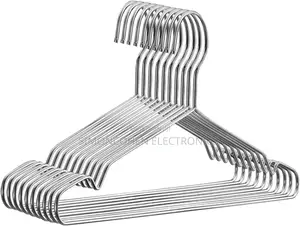 10pcs Pack Stainless Steel Hangers