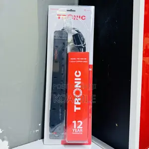 Tronic 6 Way Extension (High Quality With Surge Protector)