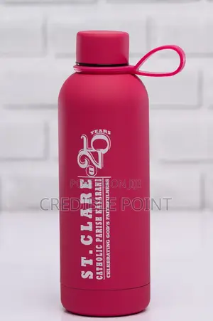 Pink Skin Feel Flask