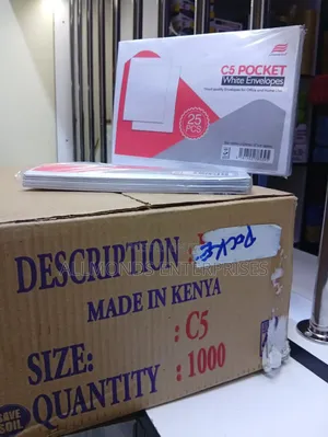 A Carton of C5/A5 White Envelope- 1000 Pieces