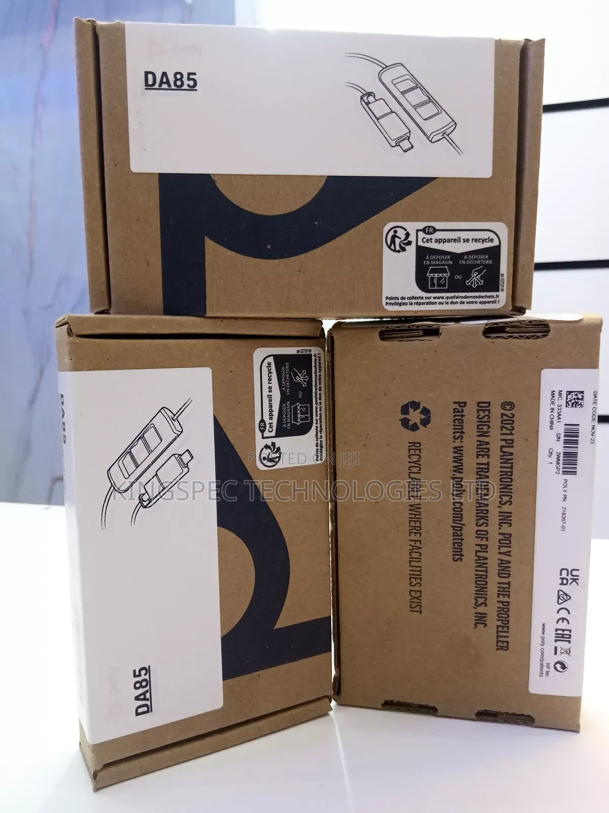 Plantronics Da85 USB-a USB-C Qd Adapter
