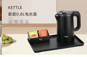 Premium Matte Black Electric Kettle