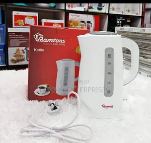 White Ramtons 3l Electric Kettle