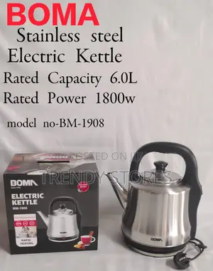 Boma 6l Stainless Steel Kettle