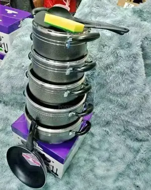 Tc 14pc Pots Pans Set: Non-Stick, Multiple Sizes