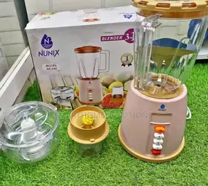 Nunix Ak444 3 in 1 Blender With Grinder/Electric Blender