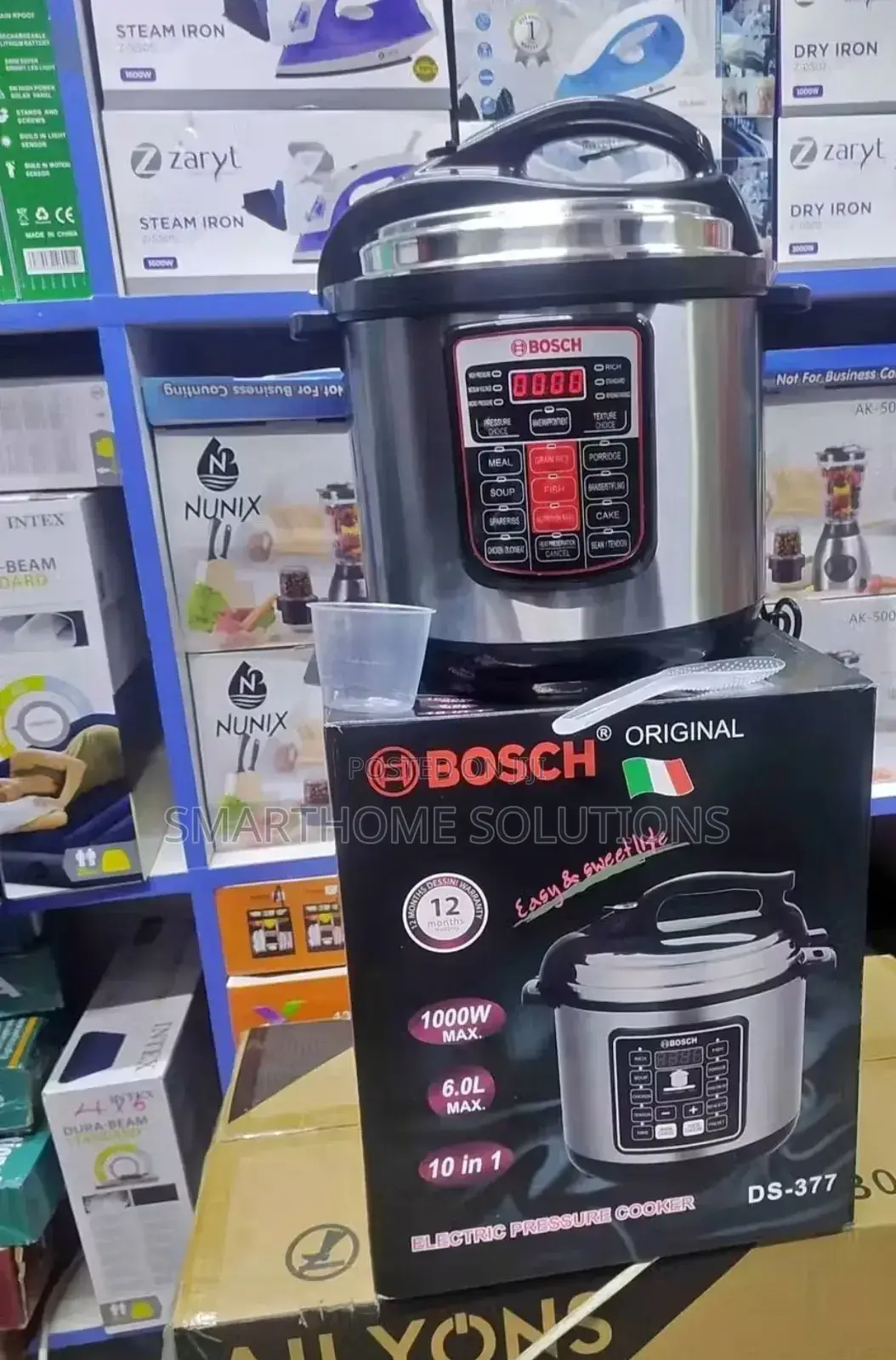 Multifunctional 6 Litres Bosch Pressure Cooker