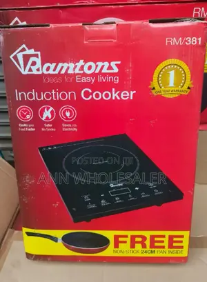 Induction Cooker- Ramtoms Rm-381