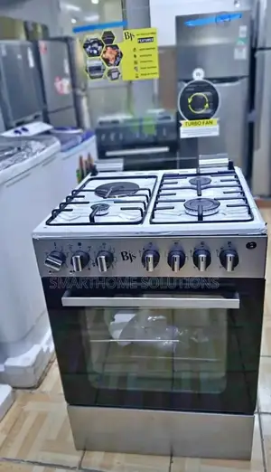Free Standing Cooker (Bjs I-6011t) 3+1 With Turbo Fan