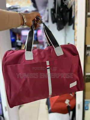 Maroon Canvas Duffle Bag at 1400