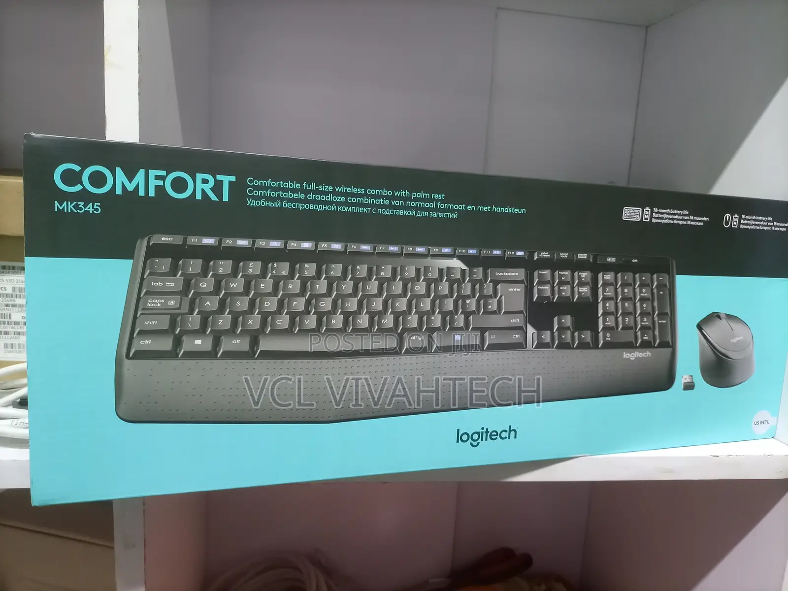 Logitech Wireless Combo Mk345