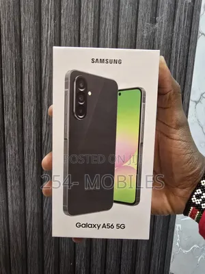 New Samsung Galaxy A56 256 GB Black