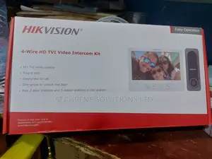 Hikvision Ds-Kis212 4-Wire Hd Tvi Video Intercom Kit Plastic