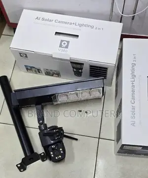 4g CCTV Solar PTZ Camera With 180watts Solar Floodlight