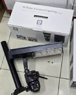 2 -in -1 Solar Street Light Camera With CCTV 4g Sim Card