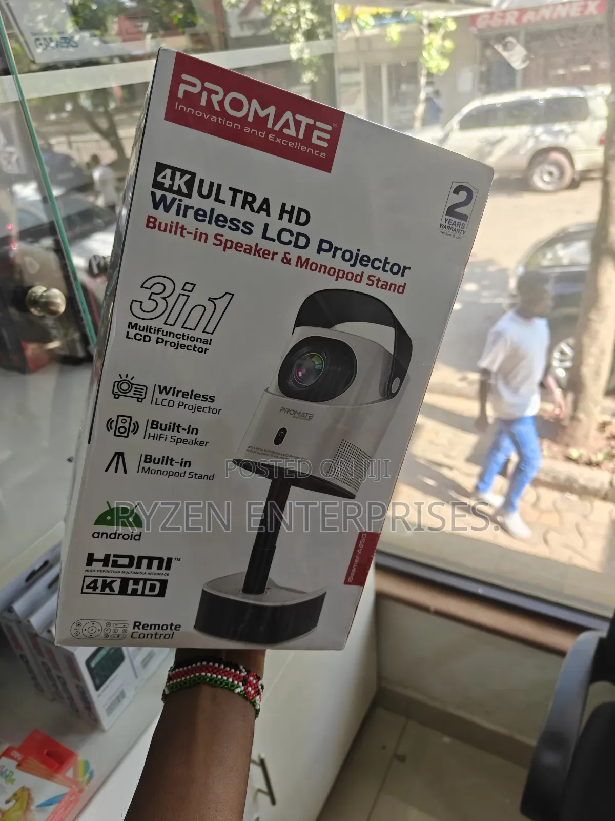 Promate A250 Wireless Projector