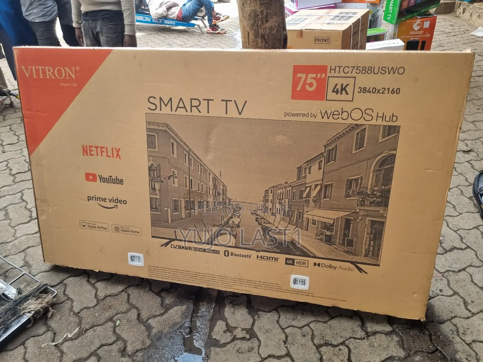 Vitron 75′′ Smart HDR Frameless Tv – Powered by Webos