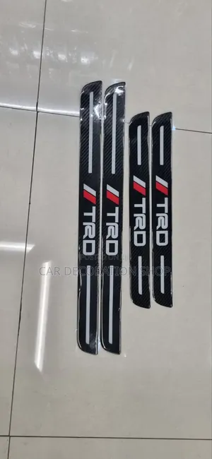 TRD Door Open Step Plastic Stickers