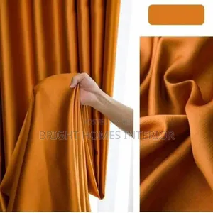 Orange Blackout Curtain Total Blackout Curtain