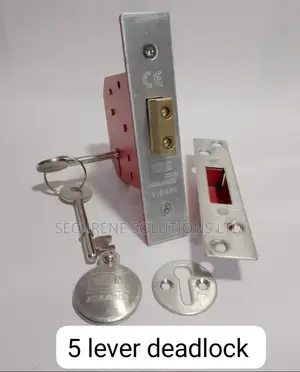 A 5 Lever Mortice Deadlock, Union 2105 Model