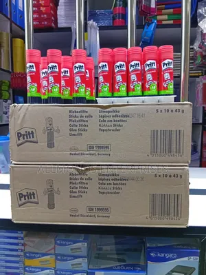 A Carton Of Pritt Glue/Glue Stick 43grams- 50 Pieces