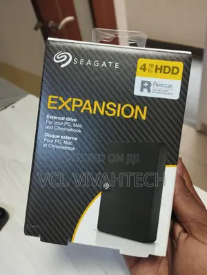 Seagate Portable External Hard Drive 4tb
