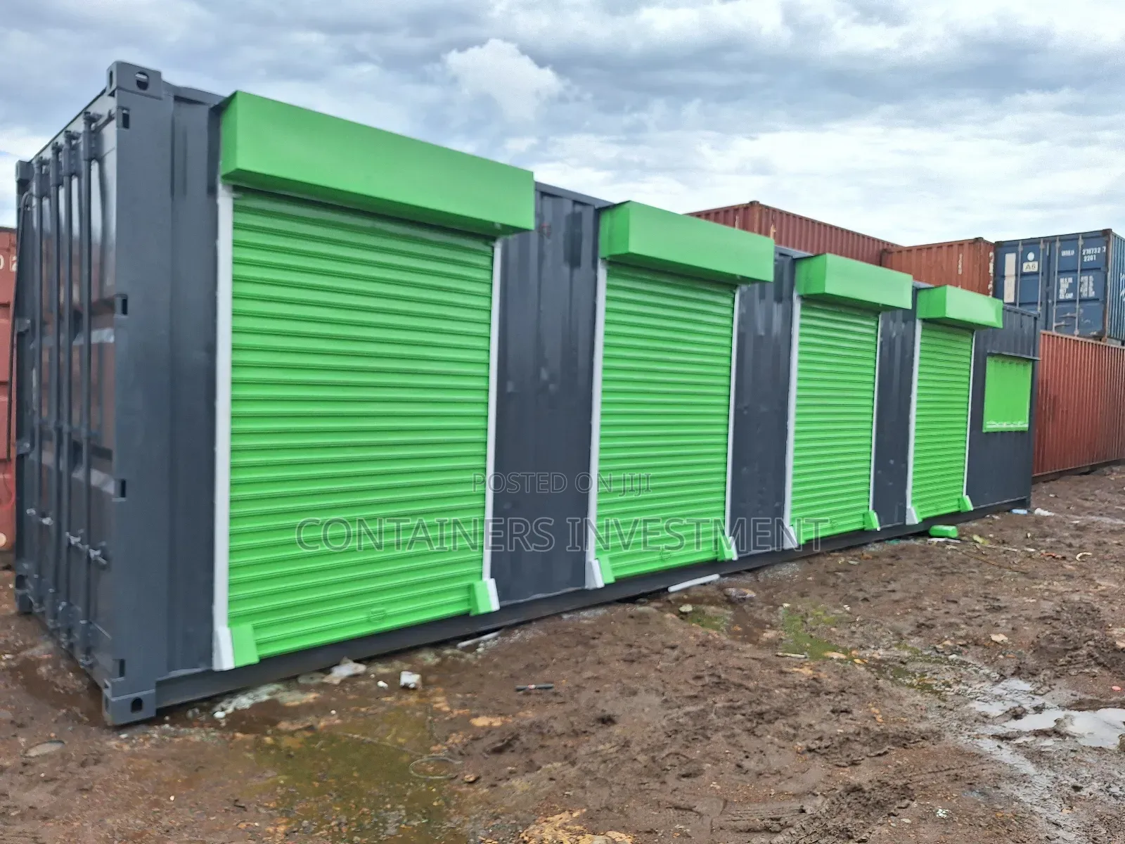 40ft Container Stalls- Low Cube Unit 5 Shops